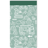 Cadeauzakjes voertuigen mint - 5 stuks