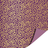Cadeaupapier mini dots paars