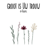 Kaart trouw