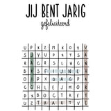 Kaart jij bent jarig