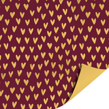 Cadeaupapier hartjes luxury