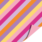 Cadeaupapier streep roze