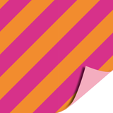 Cadeaupapier roze lijn