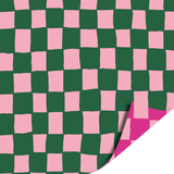 Cadeaupapier groen blok