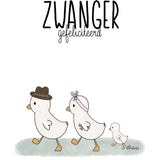 Kaart zwanger eendje