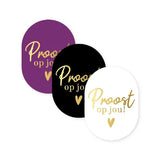 Sluitstickers proost op jou - 10 stuks