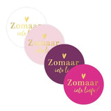 Sluitstickers zomaar iets liefs - 10 stuks