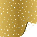 Cadeaupapier sterren goud
