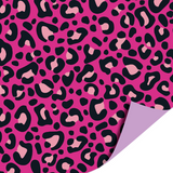 Cadeaupapier panter roze