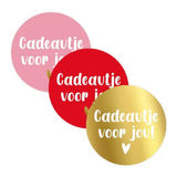 Sluitstickers cadeautje voor jou - 10 stuks