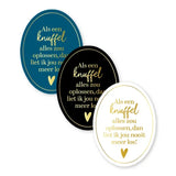 Sluitstickers knuffel - 10 stuks