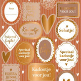 Stickervel herfst