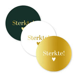 Sluitstickers sterkte - 10 stuks
