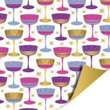 Cadeaupapier campagne roze