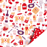 Cadeaupapier liefde
