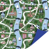 Cadeaupapier stad