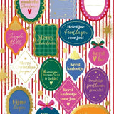 Stickervel feestdagen