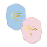 Sluitstickers opa & oma - 10 stuks