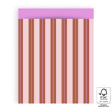 Cadeauzak XL streep - 5 stuks