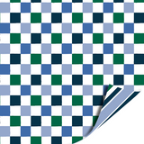 Cadeaupapier blok blauw