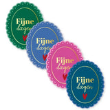 Sluitstickers fijne dagen - 10 stuks