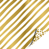 Cadeaupapier goud streep