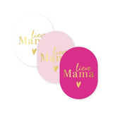 Sluitstickers mama - 10 stuks