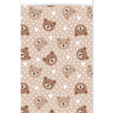Cadeauzakjes (M) beertje beige - 5 stuks