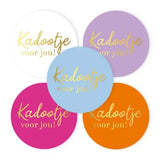 Sluitstickers kadootje voor jou - 10 stuks