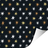 Cadeaupapier ster zilver