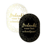 Sluitstickers bedankt voor het schooljaar - 10 stuks