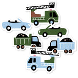 Sluitstickers auto - 10 stuks