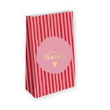 Kraft papieren zakken (L) mama - 5 stuks
