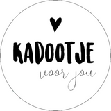 Sluitsticker kadootje voor jou - 10 stuks