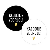 Sluitstickers kadootje voor jou - 10 stuks