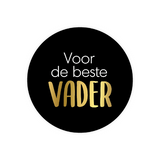 Sluitstickers voor de beste vader - 10 stuks