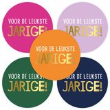 Sluitstickers voor de leukste jarige - 10 stuks