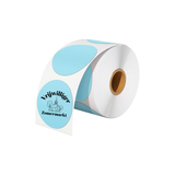 Sluitsticker eigen tekst - 5 stuks