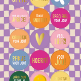 Stickervel voorjaar